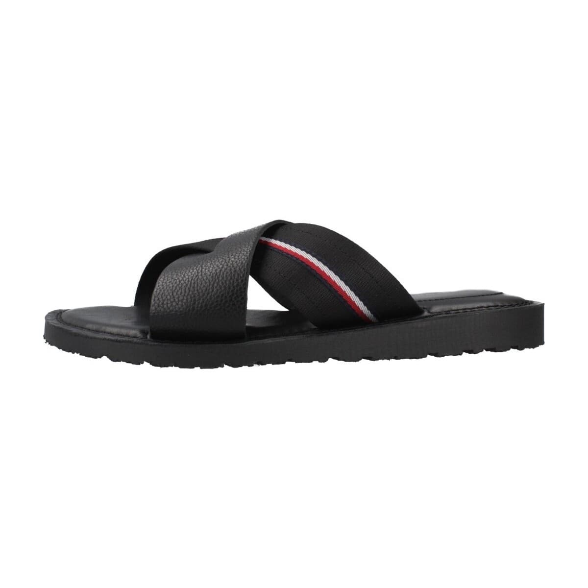 Men's Flip Flops Tommy Hilfiger Black