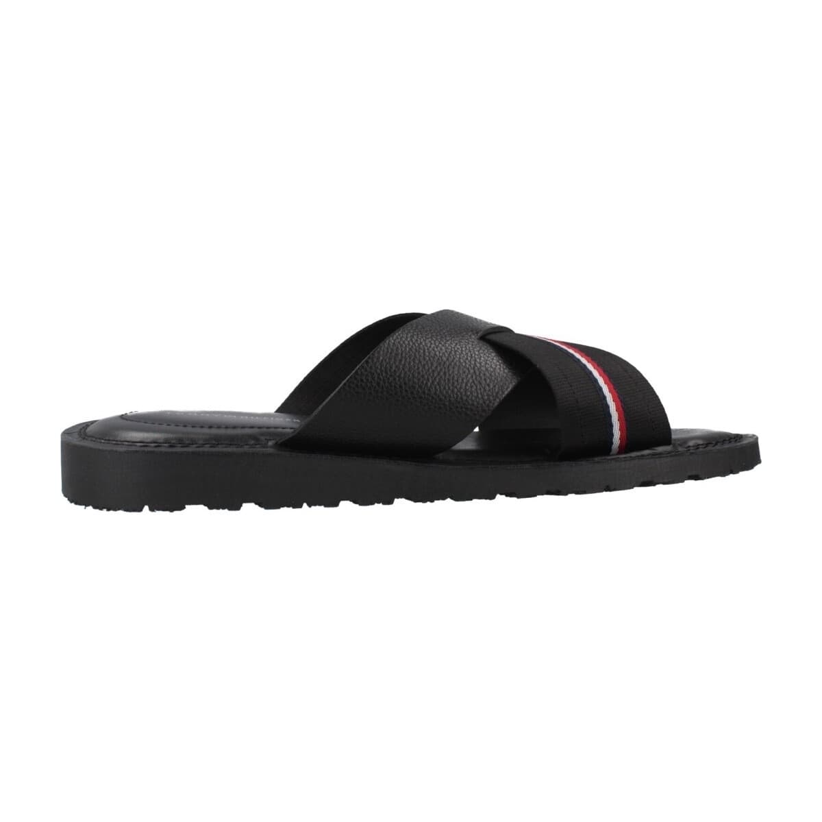 Men's Flip Flops Tommy Hilfiger Black