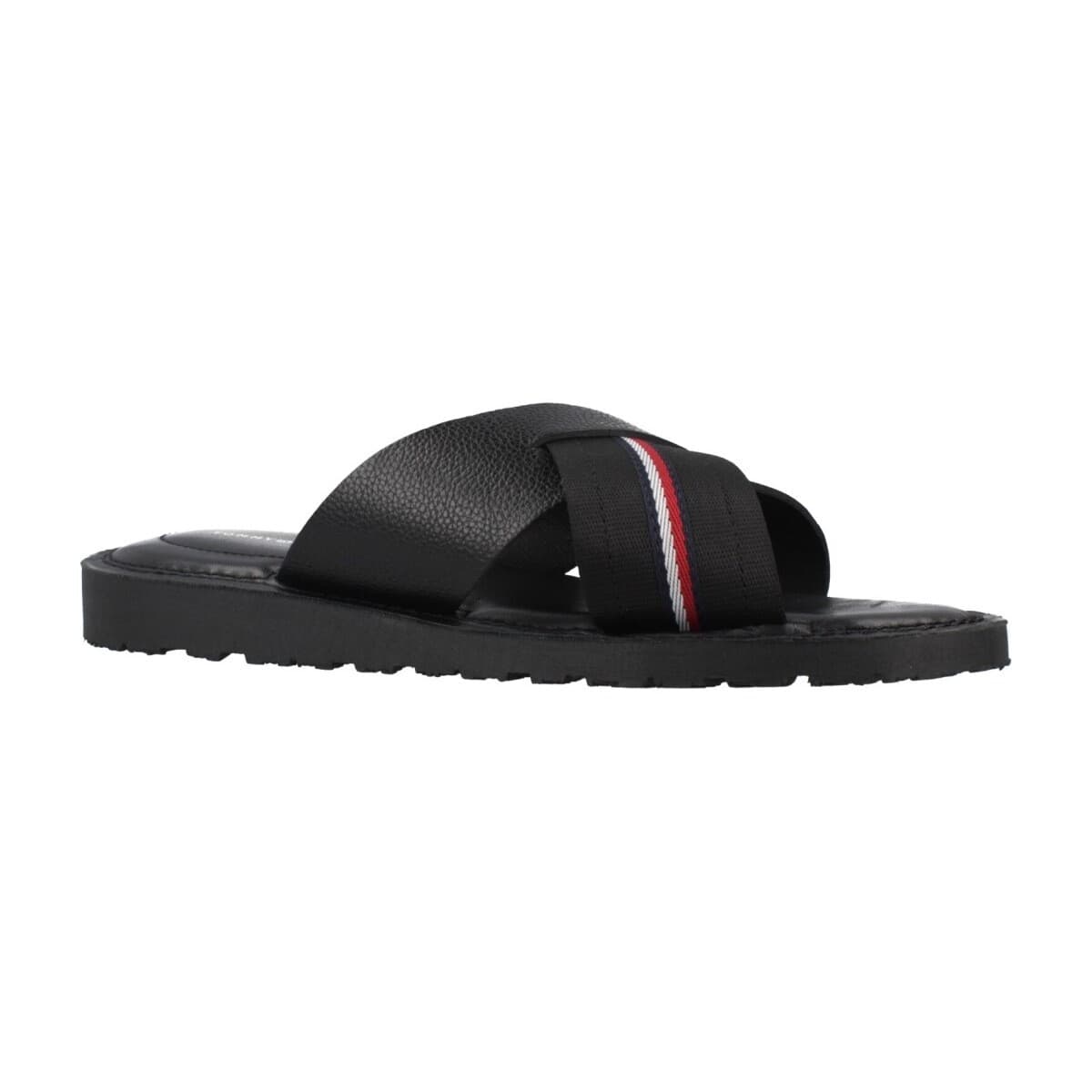 Men's Flip Flops Tommy Hilfiger Black