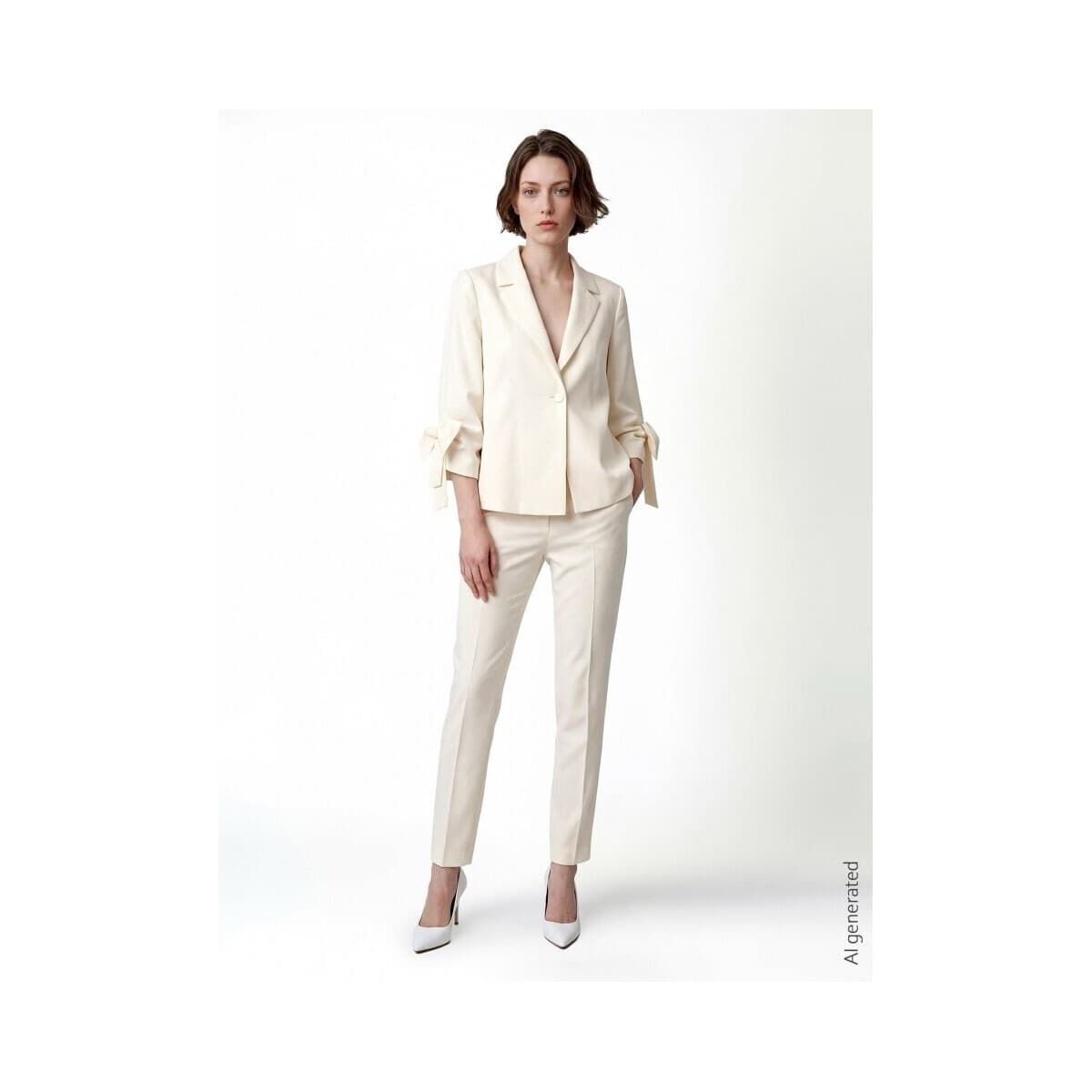 Women's Blazers Rinascimento Beige