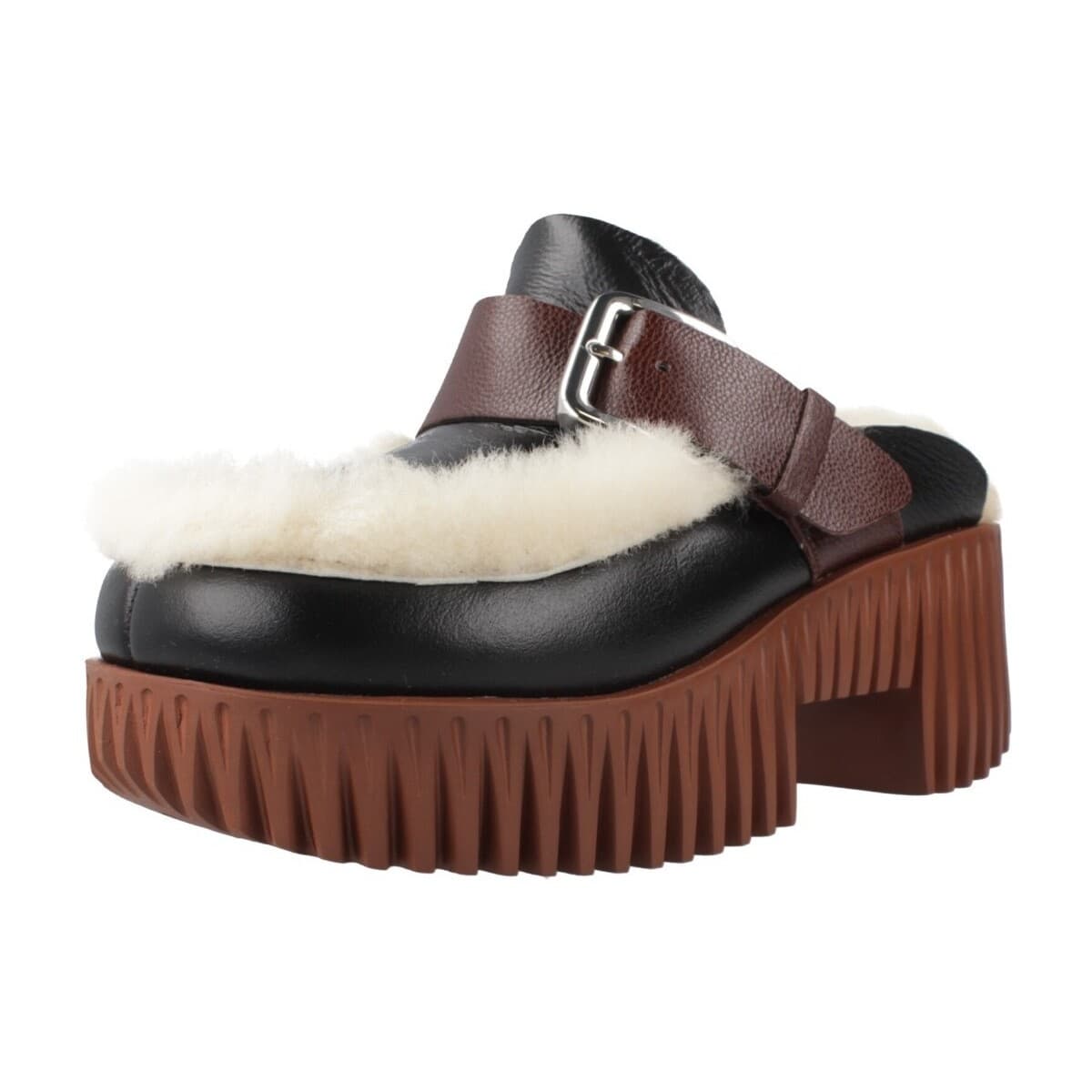 Τσόκαρα 4Ccccees Zuecos Mujer Modèle Plia Amber