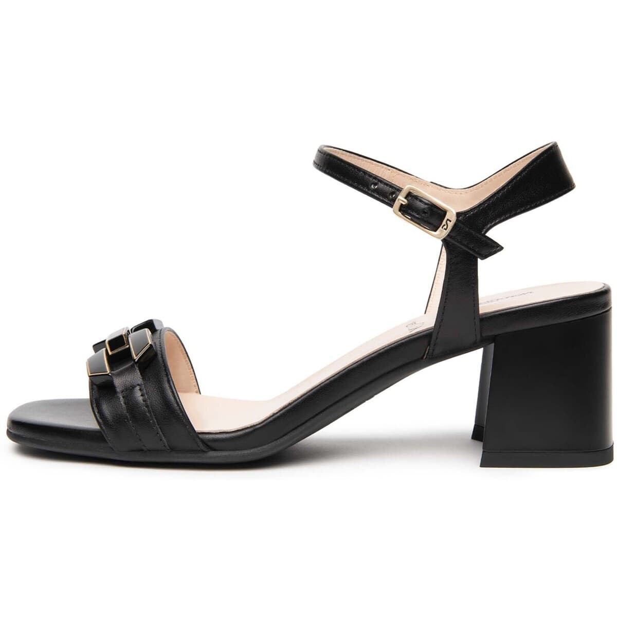 Σανδάλια με τακούνι NeroGiardini Nappa Pandora Tpu Fen Naturale