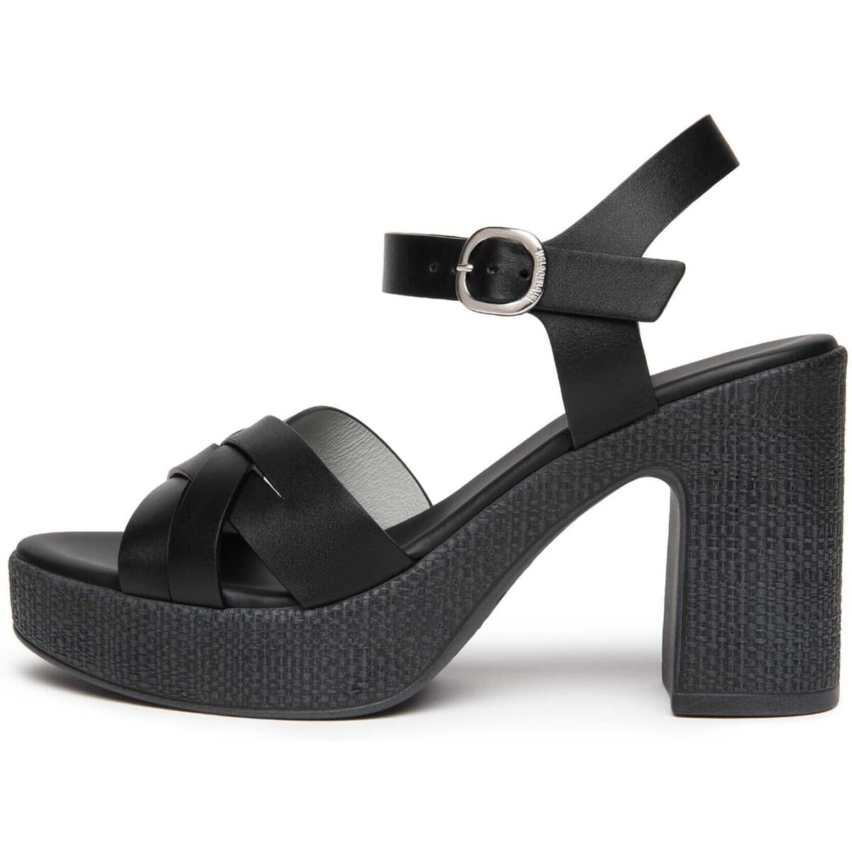 Σανδάλια με τακούνι NeroGiardini Tamigi Pu.Monod.Meda