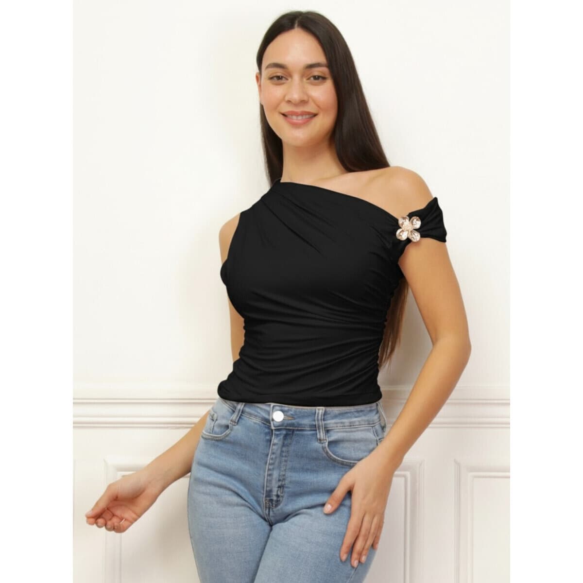 Women's T-Shirts La Modeuse Black