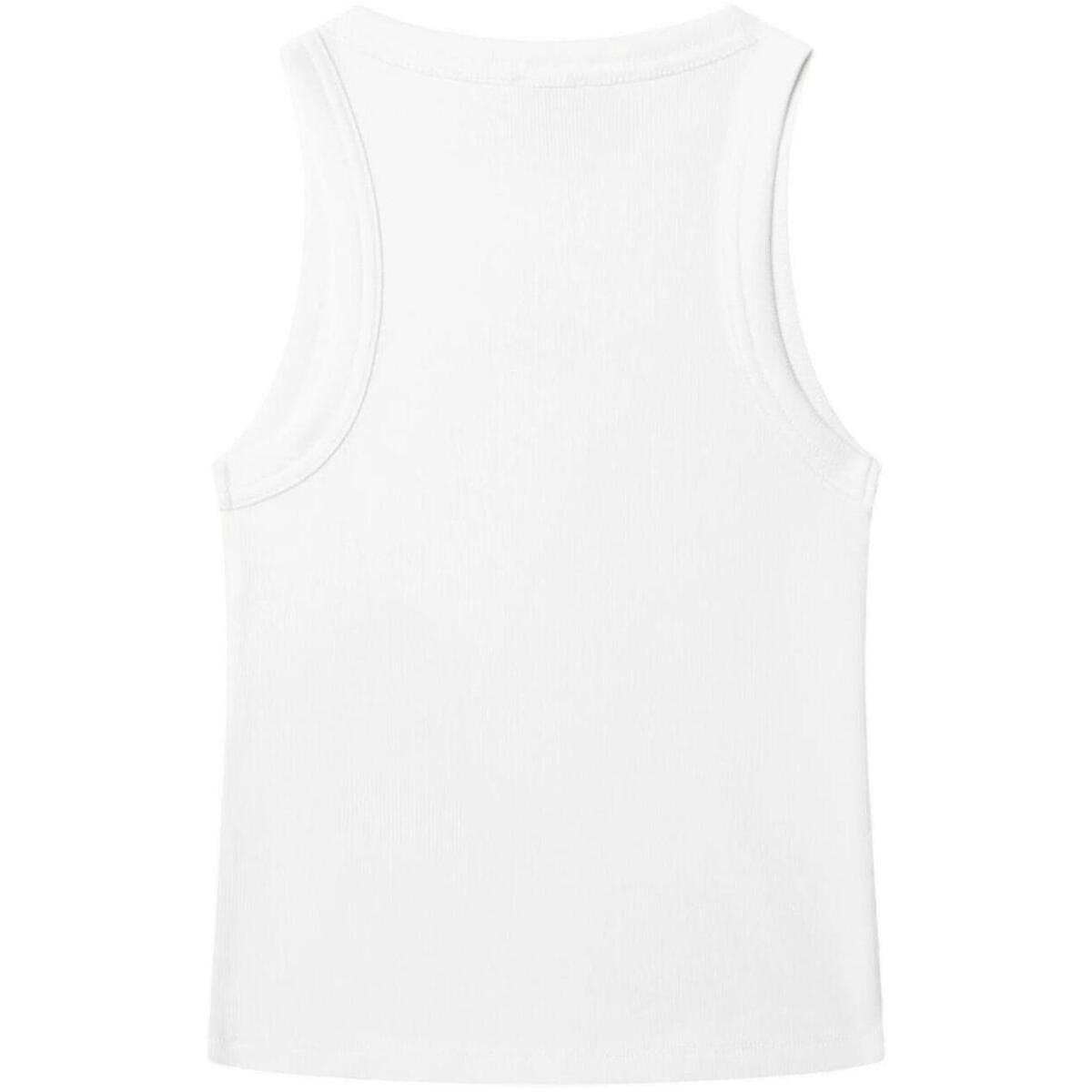Girls' Sleeveless Tops Pepe Jeans White