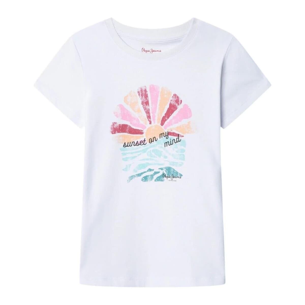 Girls' T-Shirts Pepe Jeans White