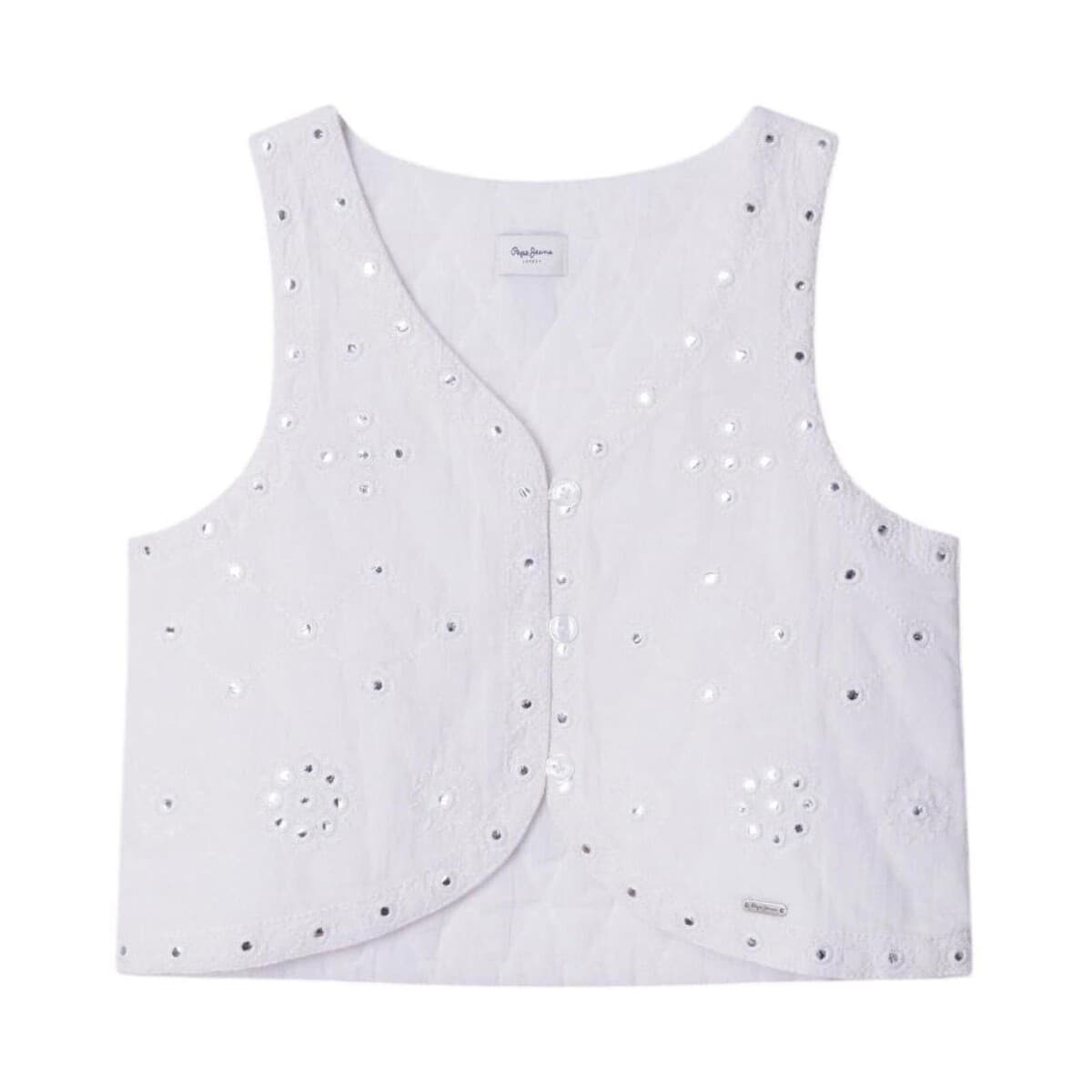 Girls' T-Shirts Pepe Jeans White