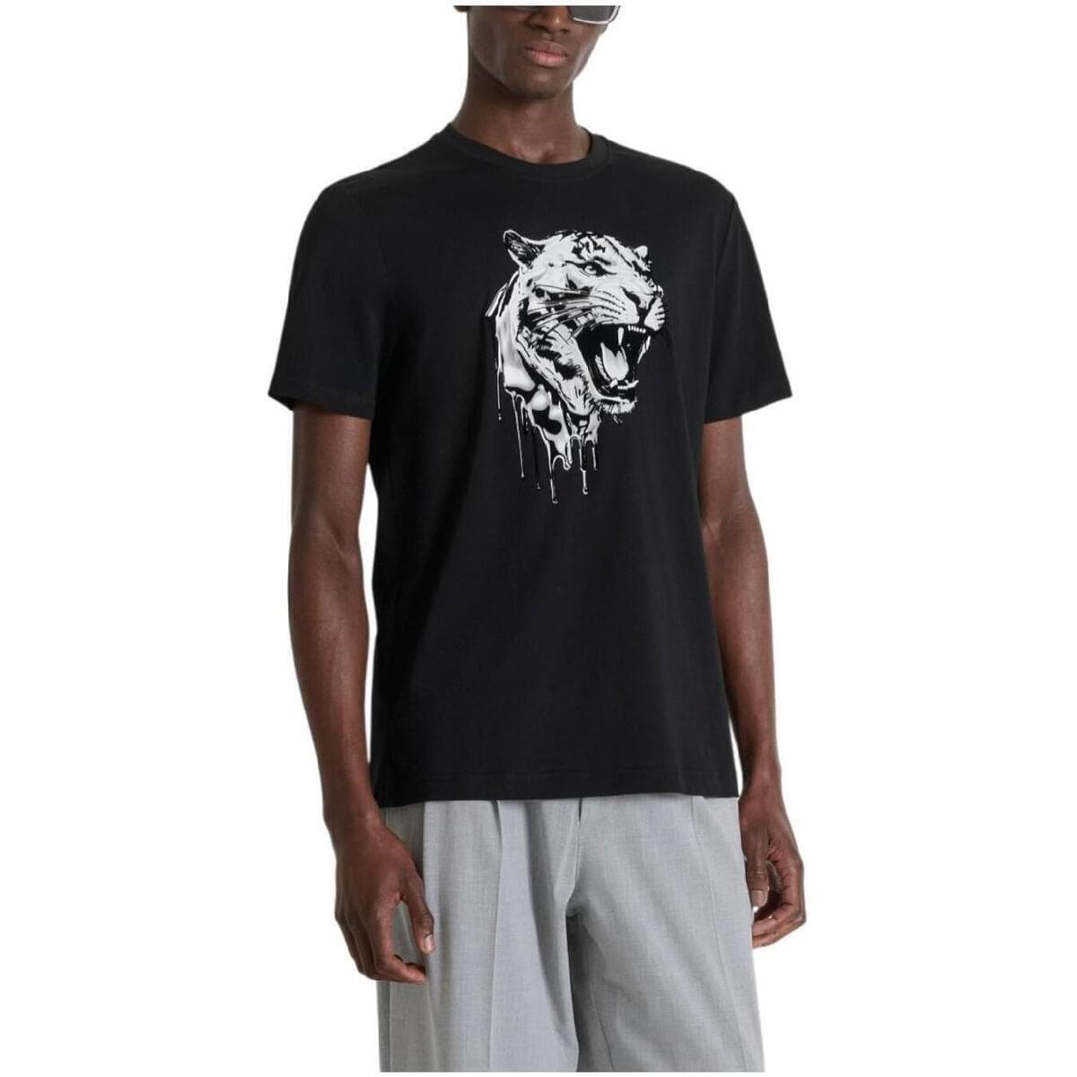 Men's T-Shirts Antony Morato Black