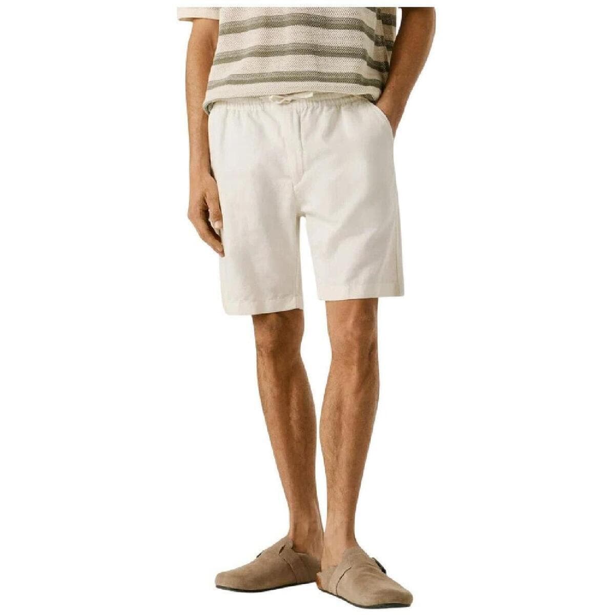 Men's Shorts Pepe Jeans Beige