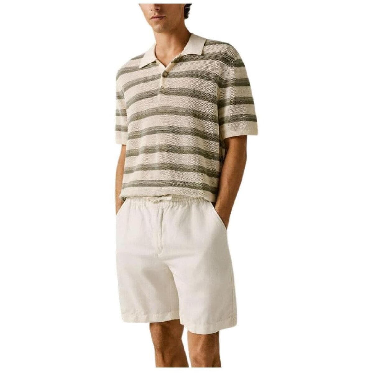 Men's Shorts Pepe Jeans Beige