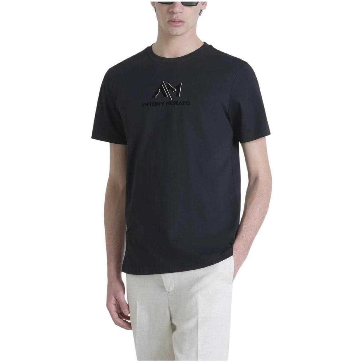 Men's T-Shirts Antony Morato Black