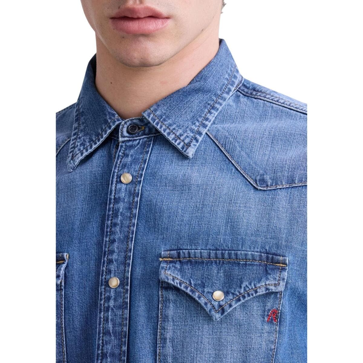 Men's Shirts Replay Blue