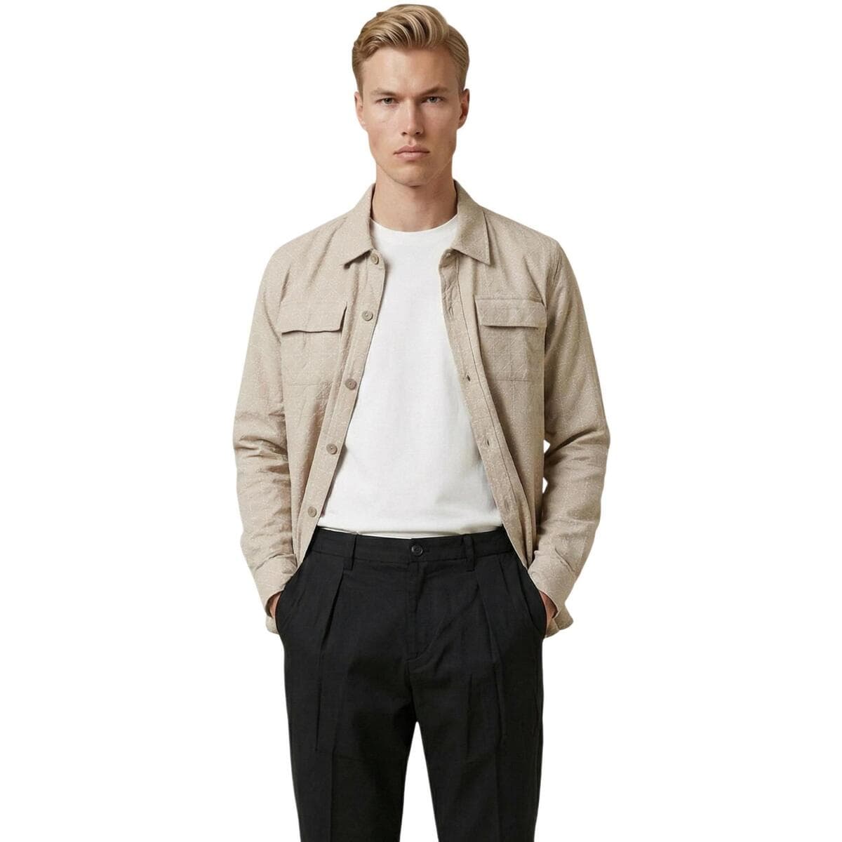 Men's T-Shirts Gianni Lupo Beige