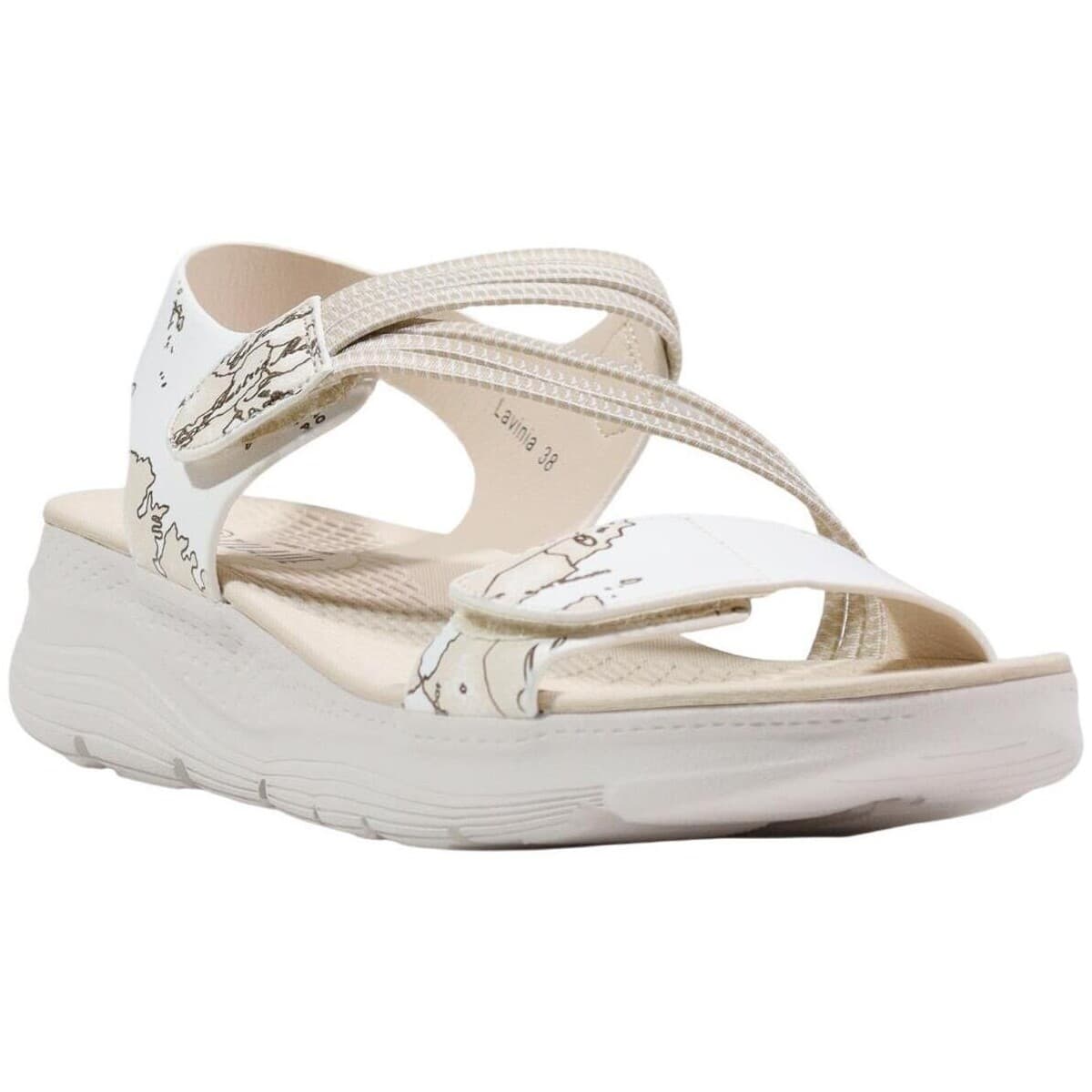 Women's Platforms Alviero Martini White