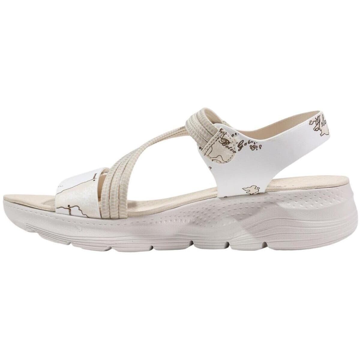 Women's Platforms Alviero Martini White