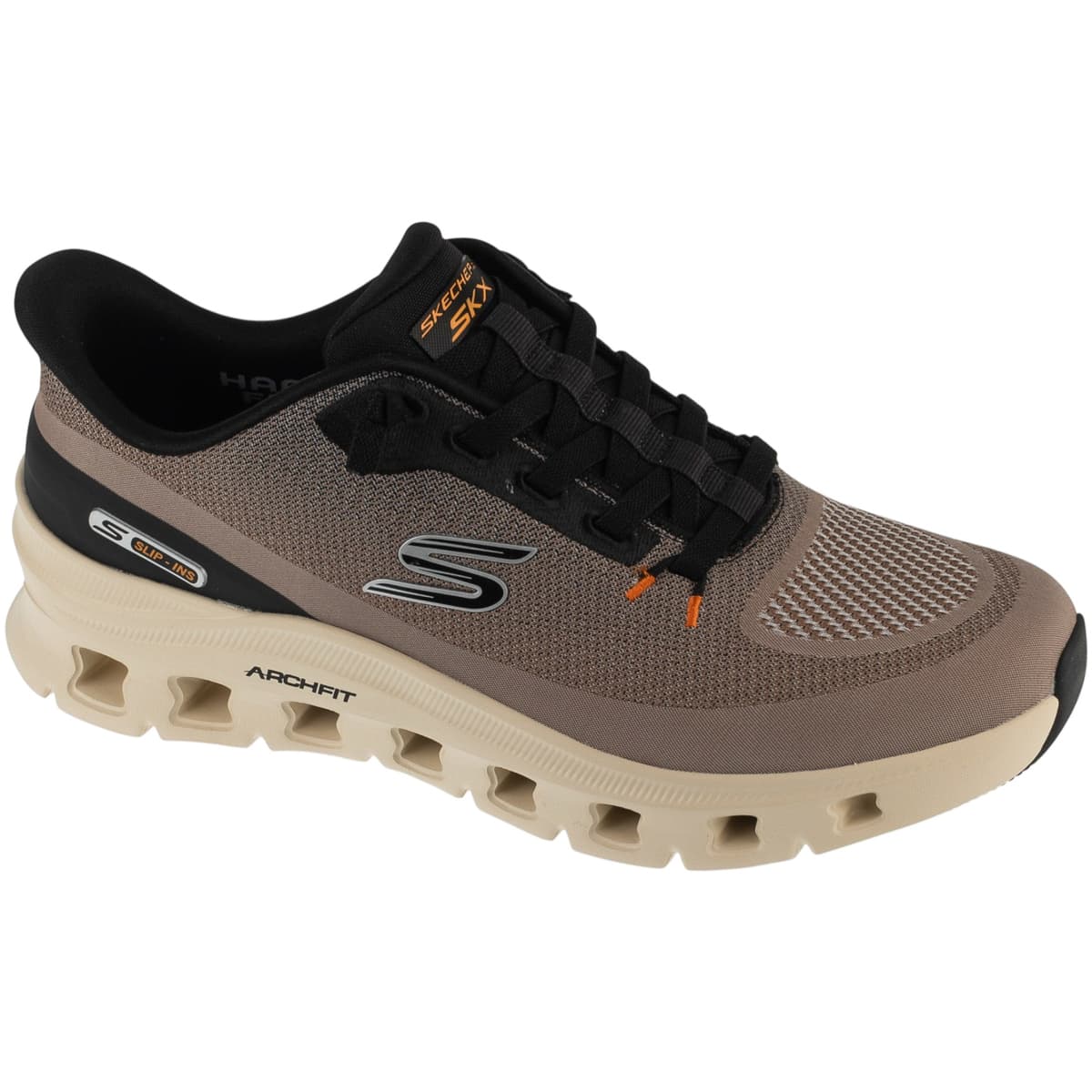 Men's Gym Shoes Skechers Beige