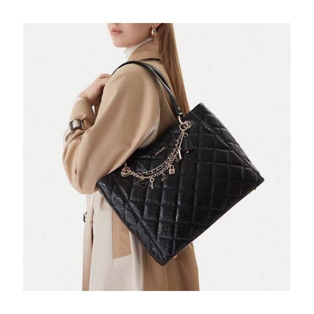 Women's Shoulder Bags Guess Black