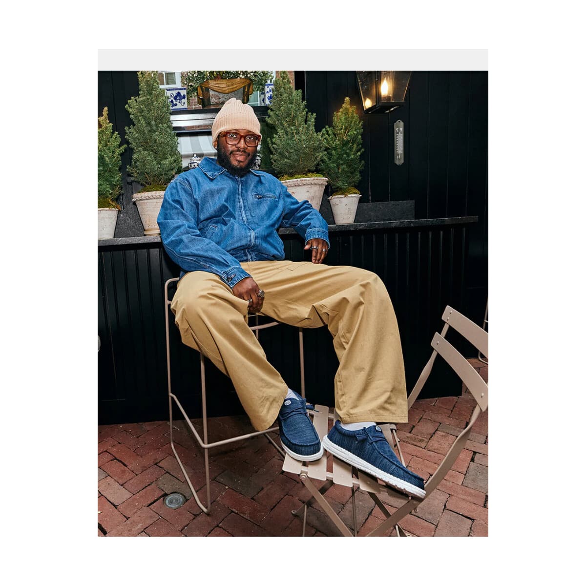 Men's Sneakers HEYDUDE Blue