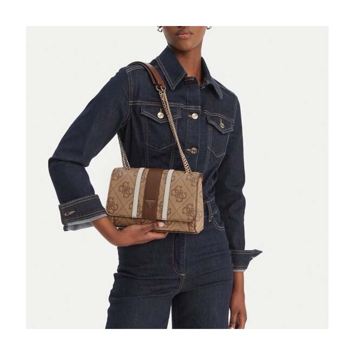 Women's Shoulder Bags Guess Brown