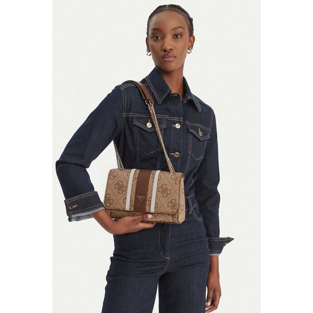 Women's Shoulder Bags Guess Brown