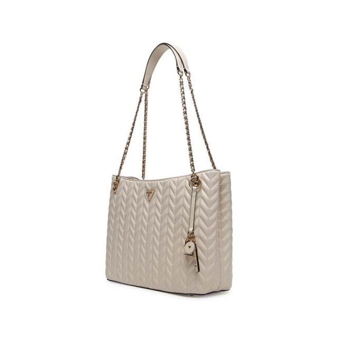 Women's Shoulder Bags Guess Beige