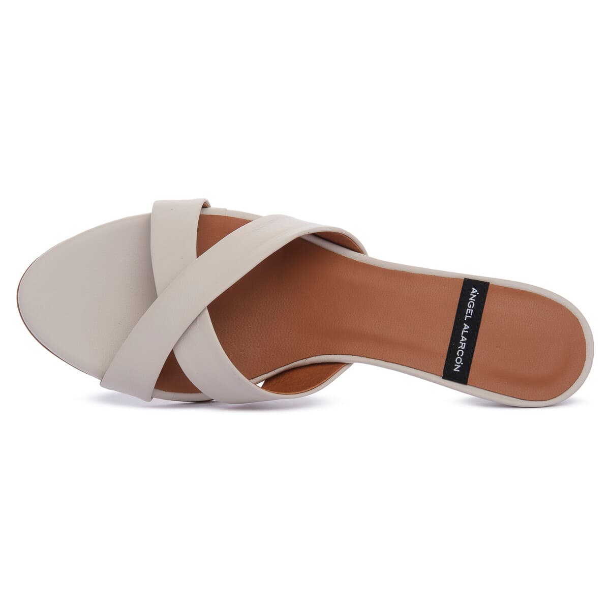Women's Mules Angel Alarcon White
