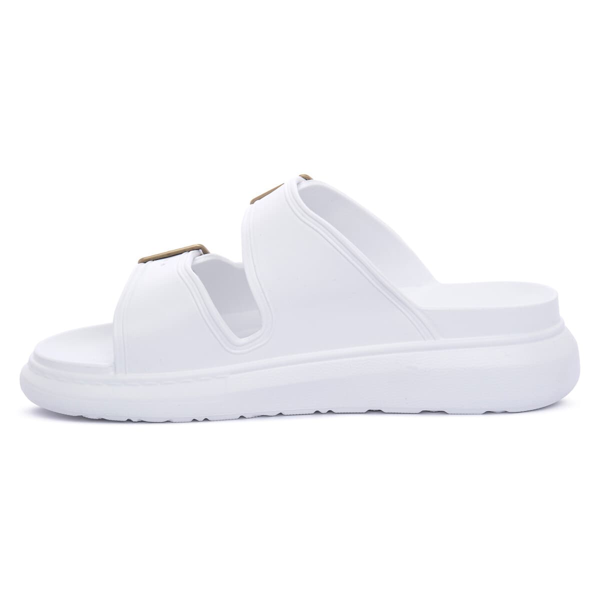 Women's Flip Flops Grunland White