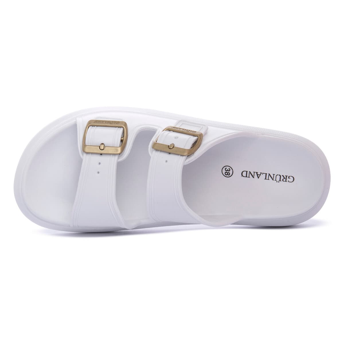 Women's Flip Flops Grunland White