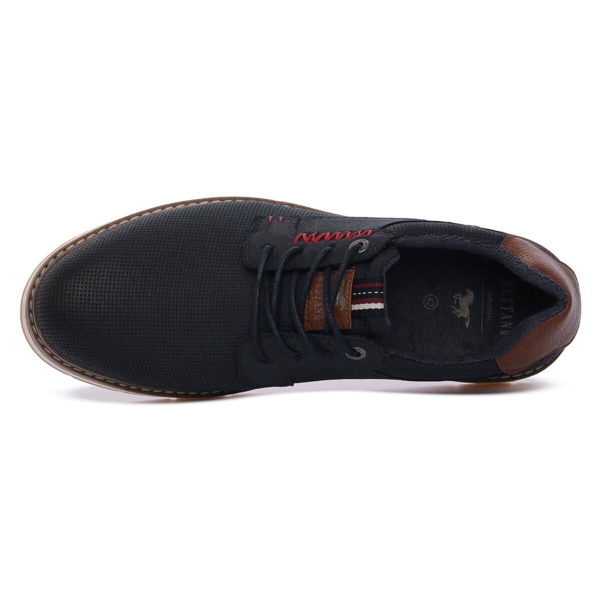 Men's Derby Shoes Mustang Blue