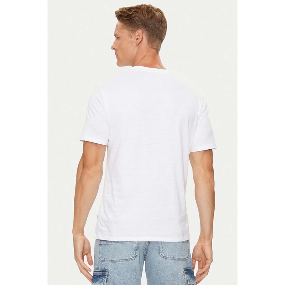 Men's T-Shirts Guess White