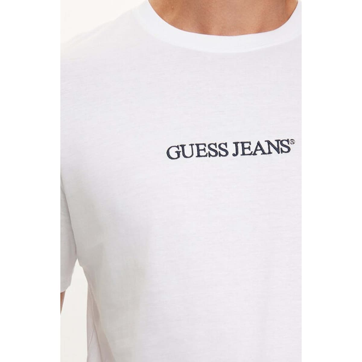 Men's T-Shirts Guess White