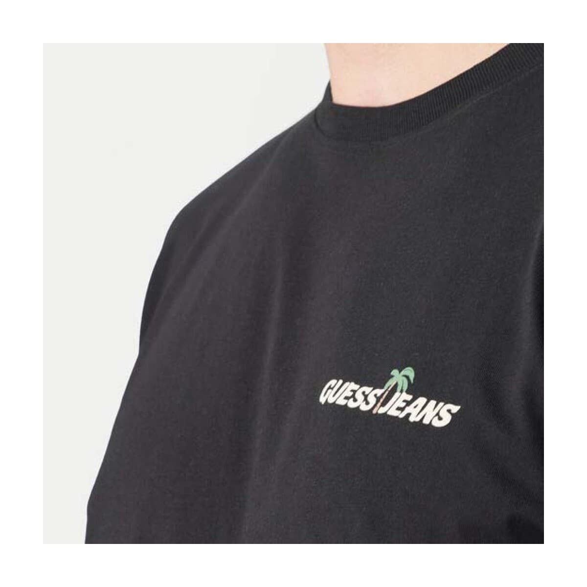 Men's T-Shirts Guess Black