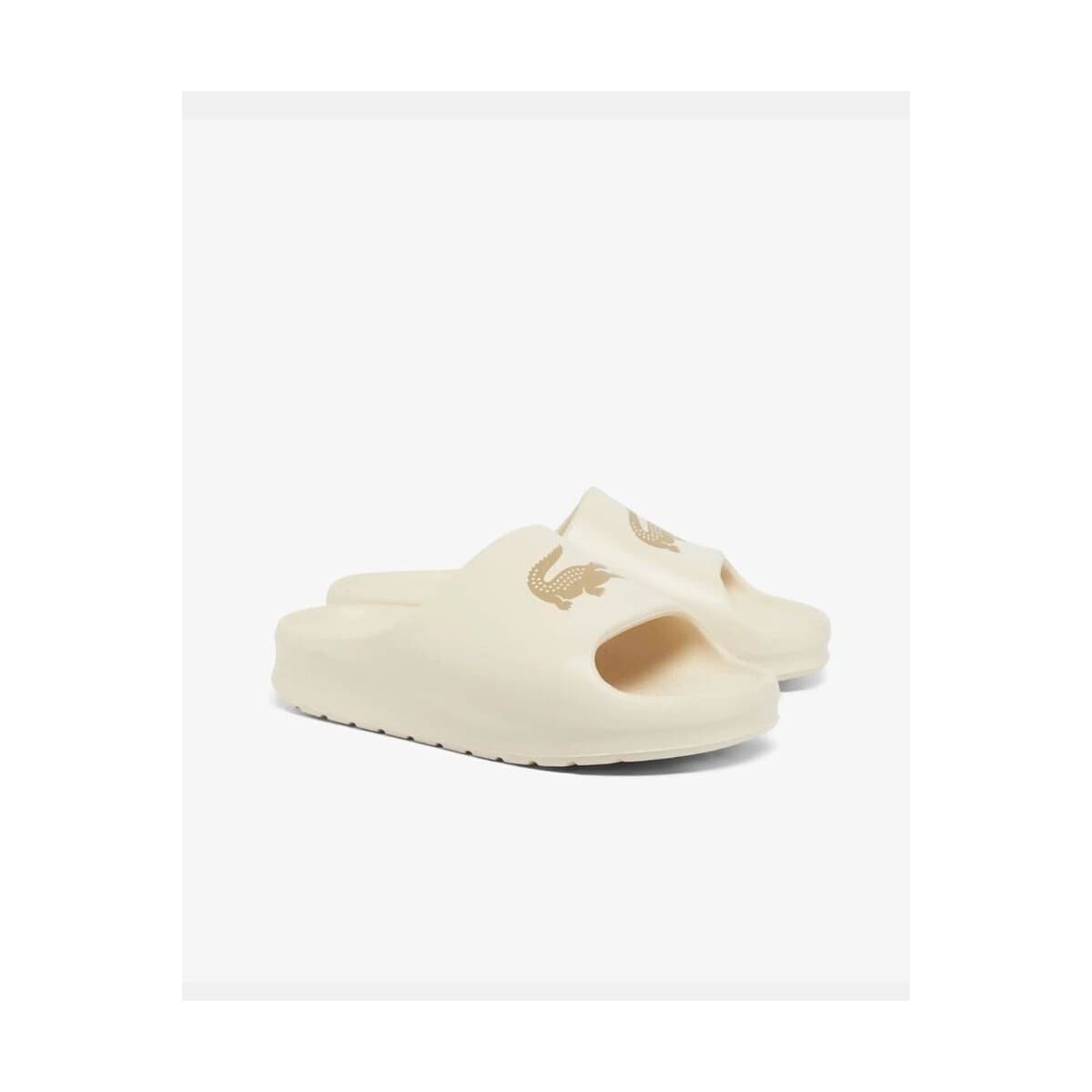 Women's Flip Flops Lacoste Beige