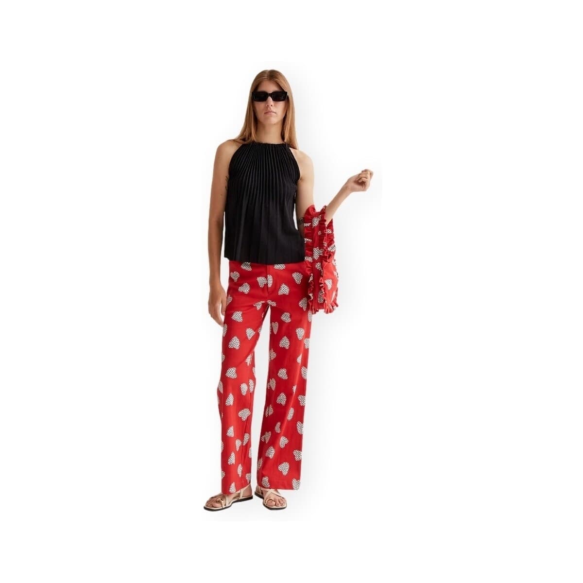 Women's Pants Compania Fantastica Red