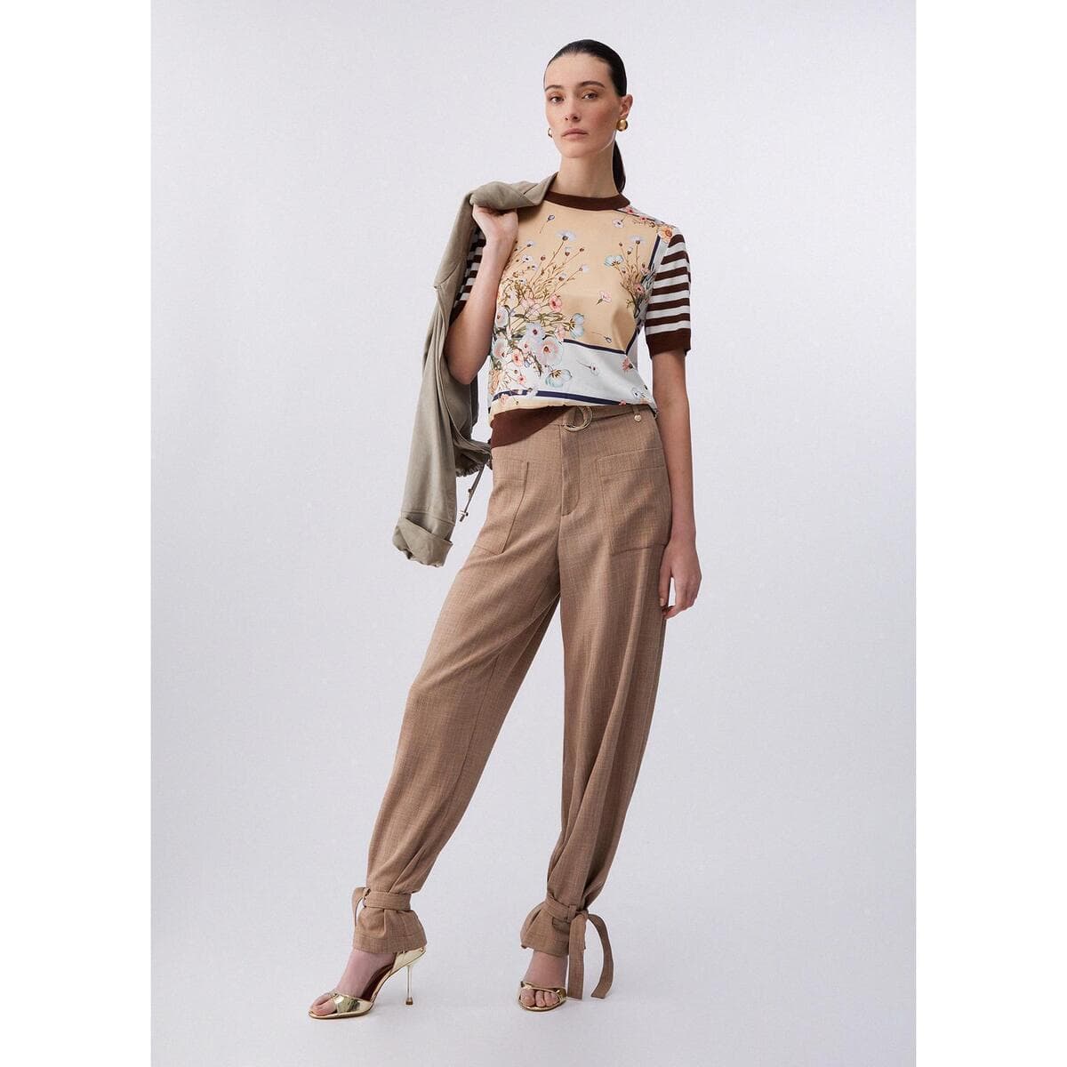 Women's T-Shirts Liu Jo Brown