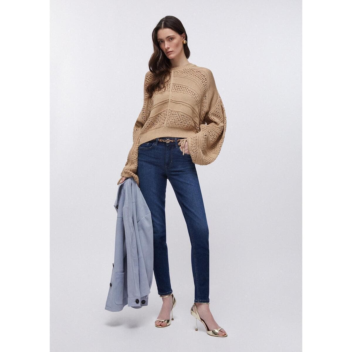 Women's Sweaters Liu Jo Beige