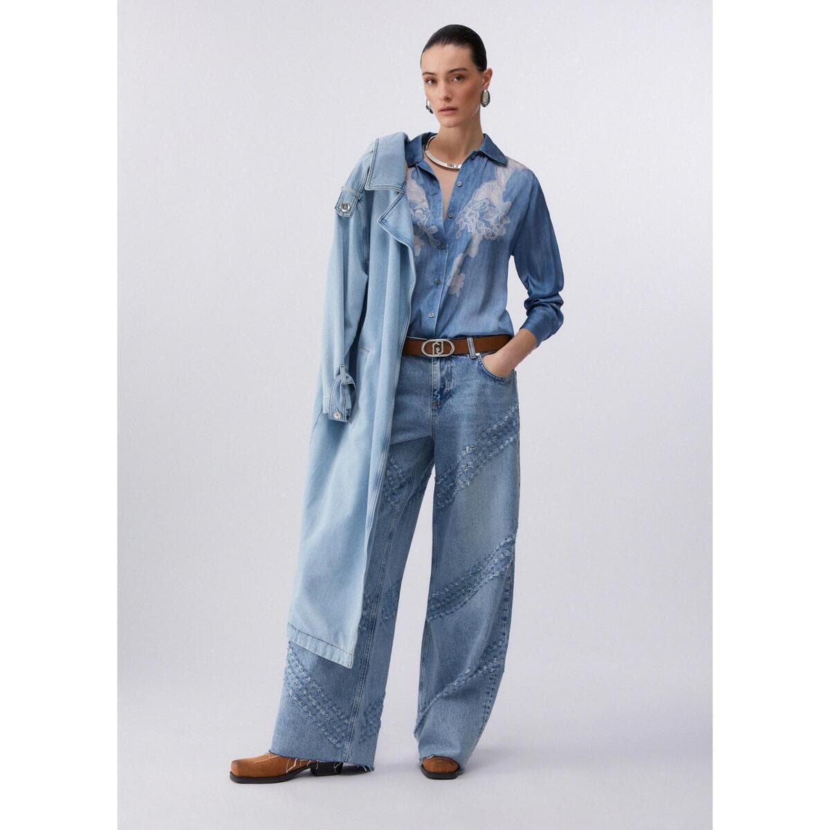 Women's Shirts Liu Jo Blue