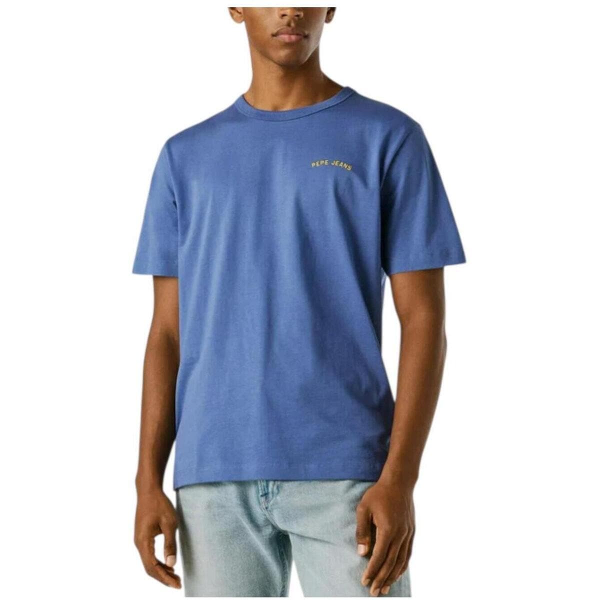 Men's T-Shirts Pepe Jeans Blue