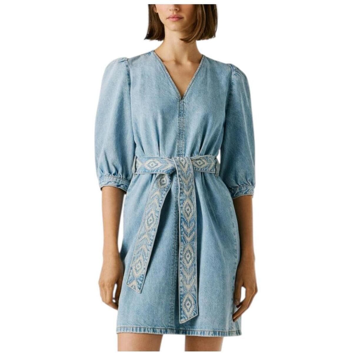 Women's Dresses Pepe Jeans Blue
