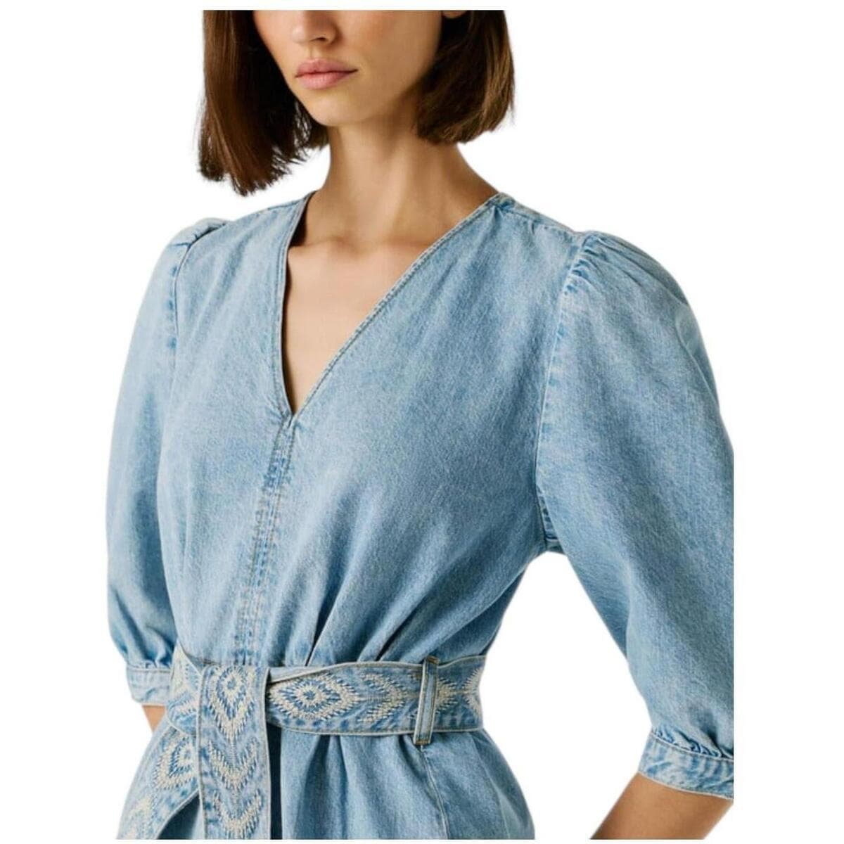 Women's Dresses Pepe Jeans Blue