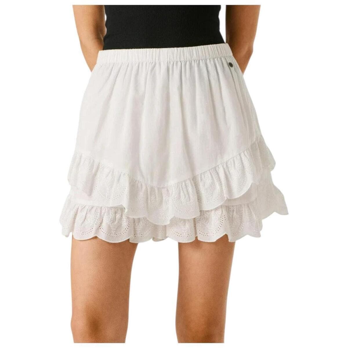 Women's Skirts Pepe Jeans White