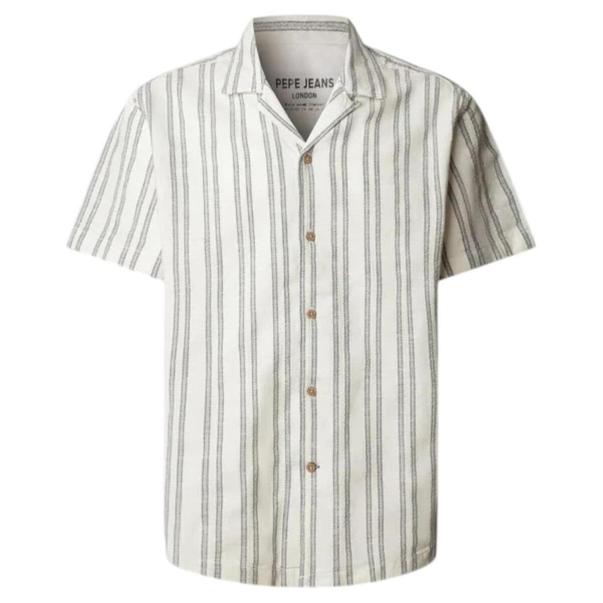 Men's Shirts Pepe Jeans White