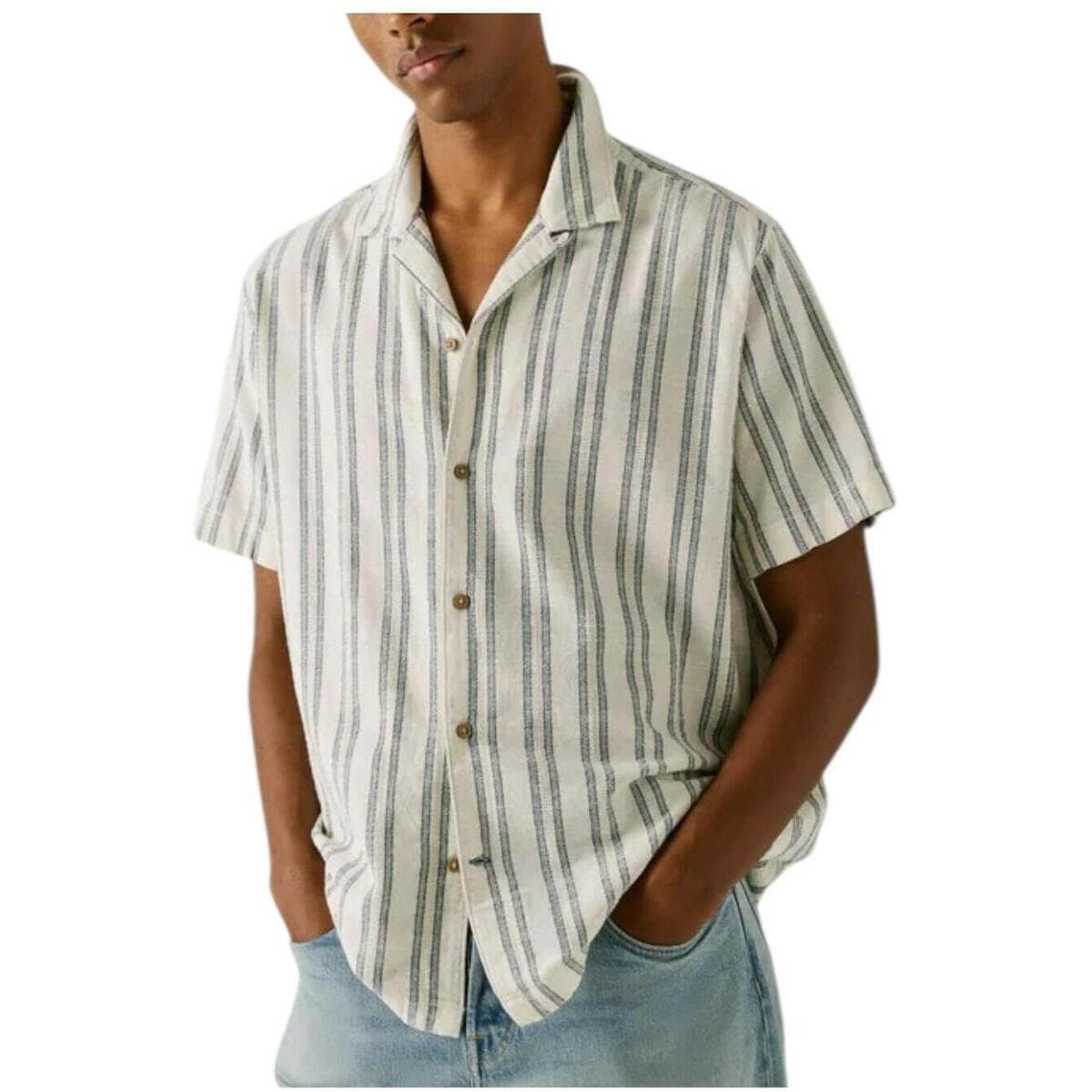 Men's Shirts Pepe Jeans White