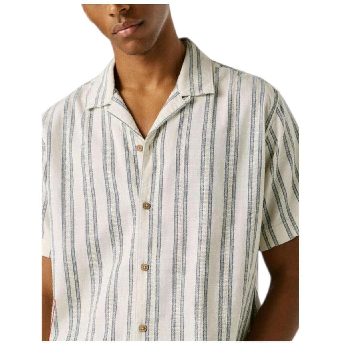 Men's Shirts Pepe Jeans White