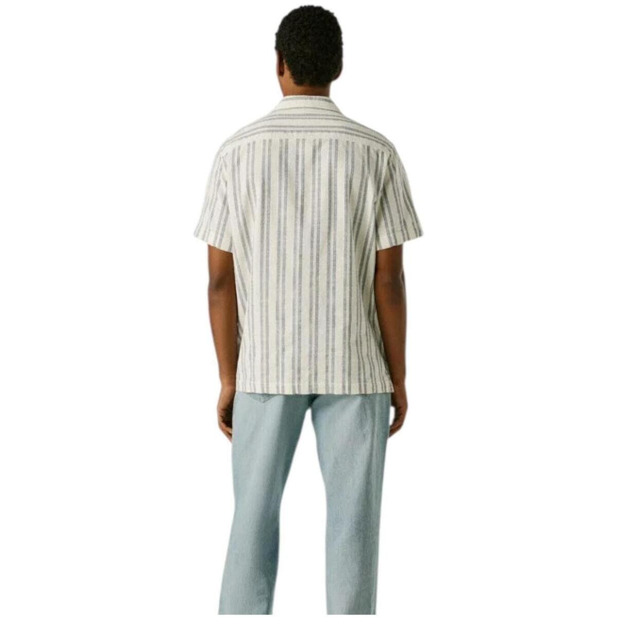 Men's Shirts Pepe Jeans White