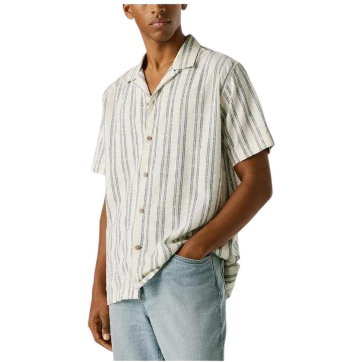 Men's Shirts Pepe Jeans White