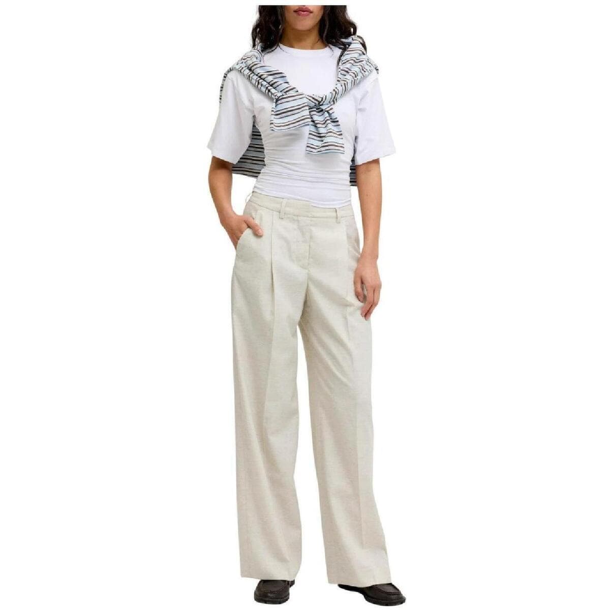 Women's Pants JJXX Beige