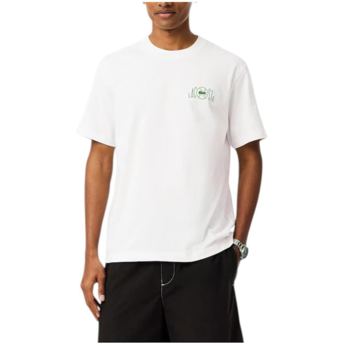 Men's T-Shirts Lacoste White