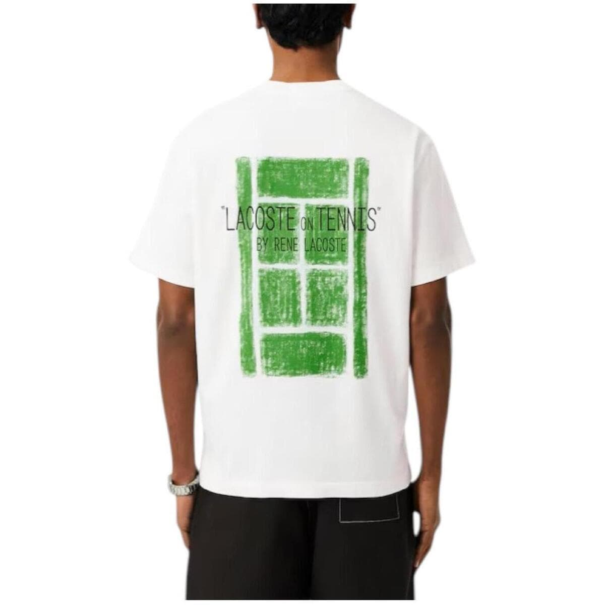 Men's T-Shirts Lacoste White
