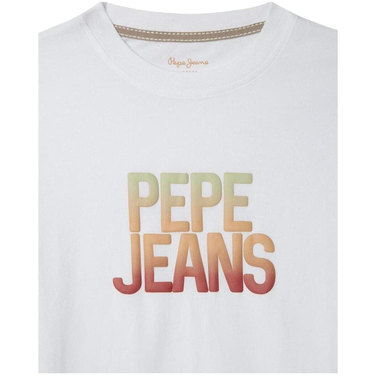 Boys' T-Shirts Pepe Jeans White